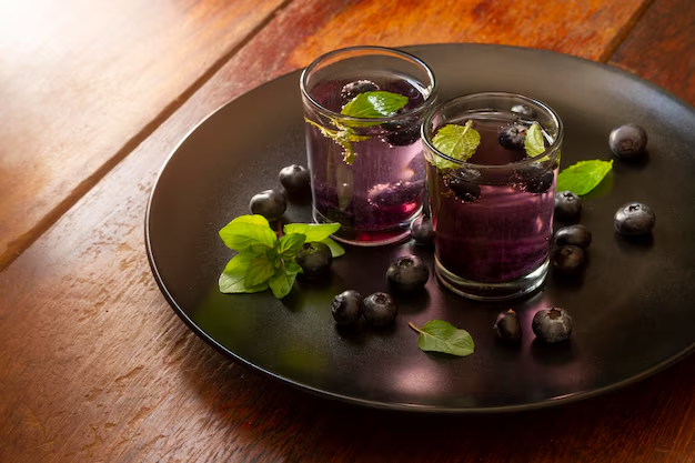 The Sweet and Tart Flavor of Blackberry Lemonade Energy Drinks